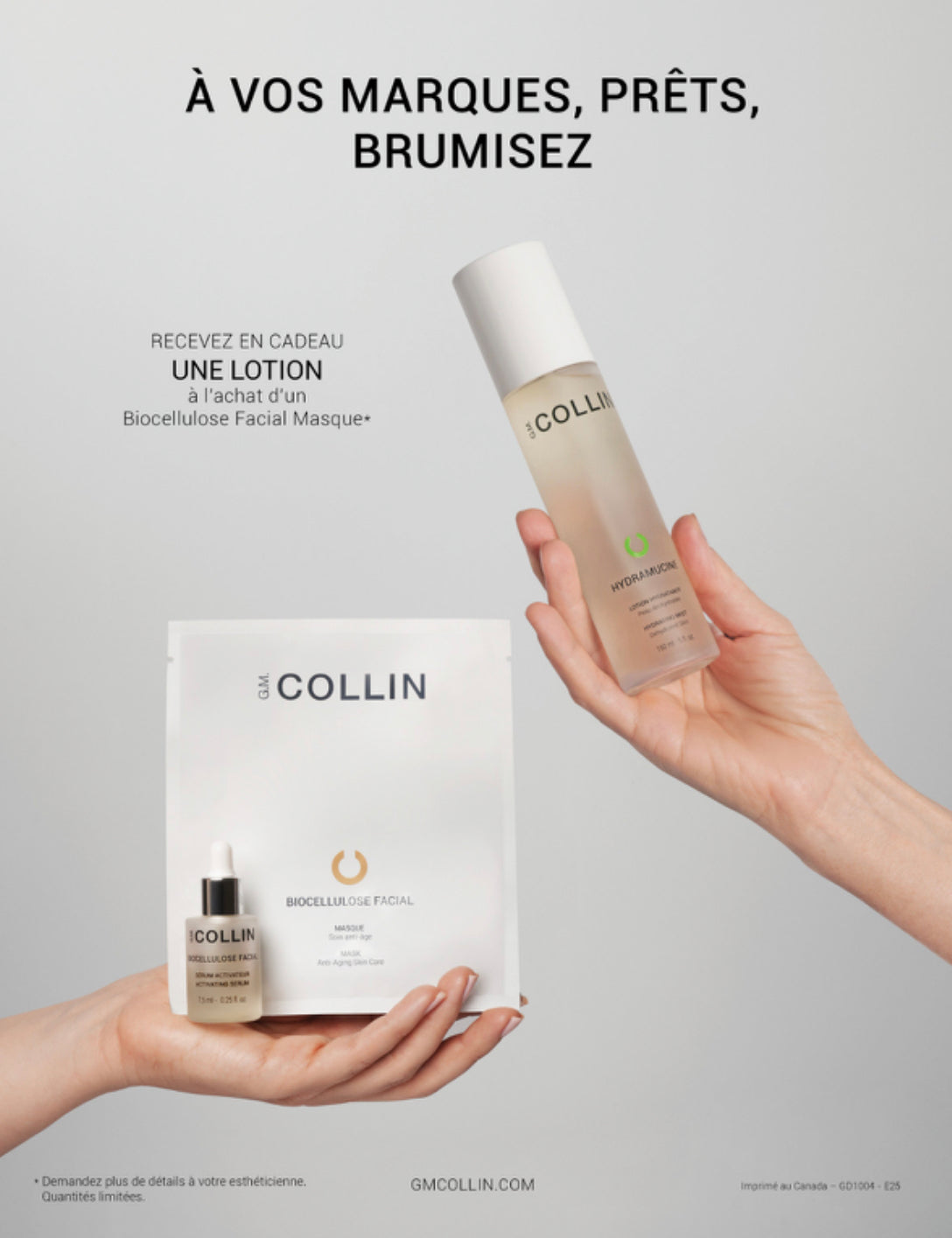 PROMO - À vos marques, prêts, brumisez