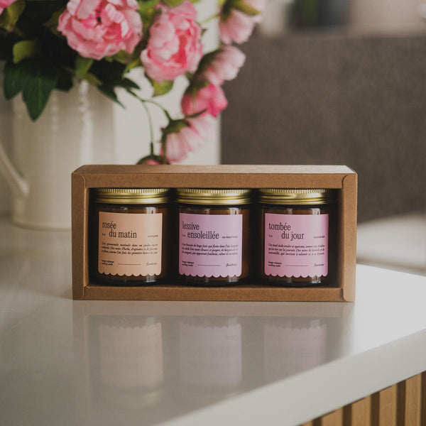 Trilogie boîte découverte - saison renouveau